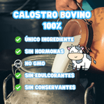 Calostro Bovino en polvo 100% natural de Vaca de Pasto - The Magic Cow