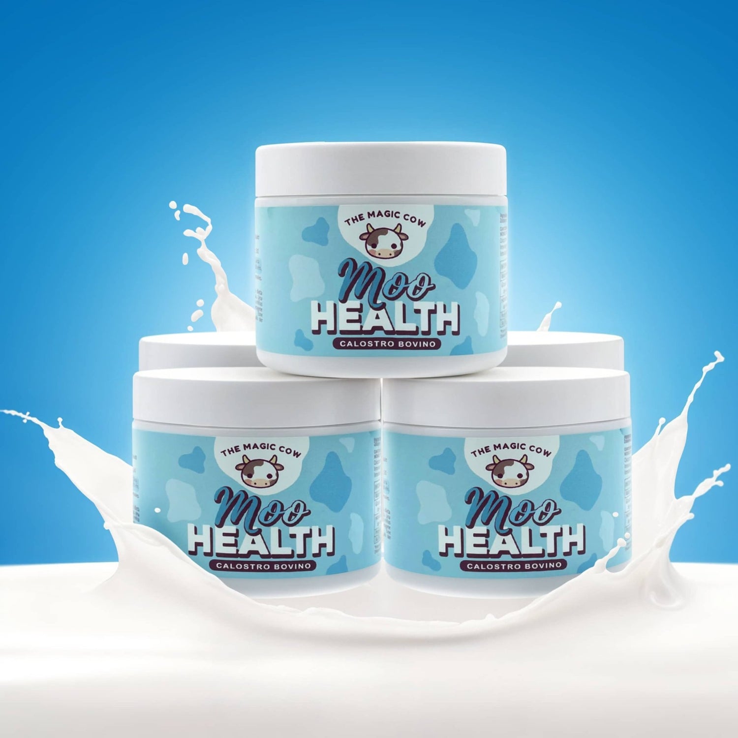 [Pack 5] Calostro Bovino en polvo 100% natural de Vaca de Pasto - The Magic Cow